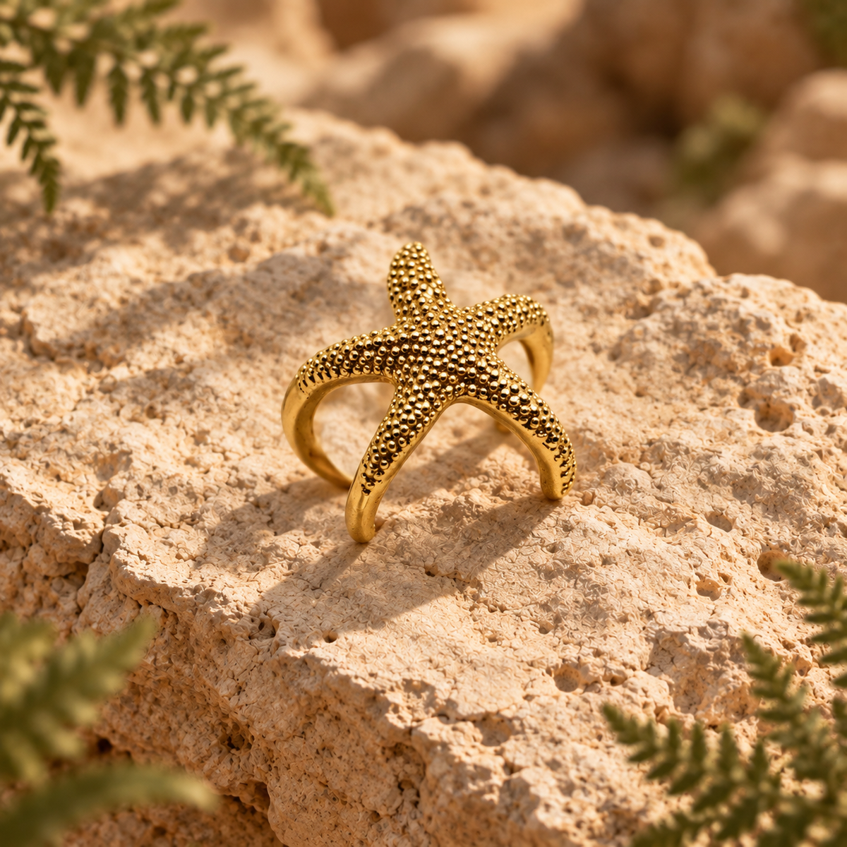Sirius — Adjustable Starfish Ring