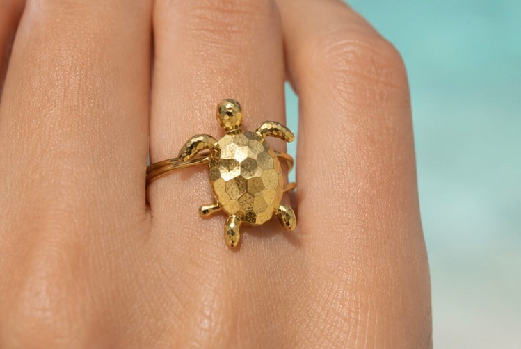 Gaia — Adjustable Turtle Ring