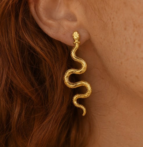Lilith — Snake Earrings