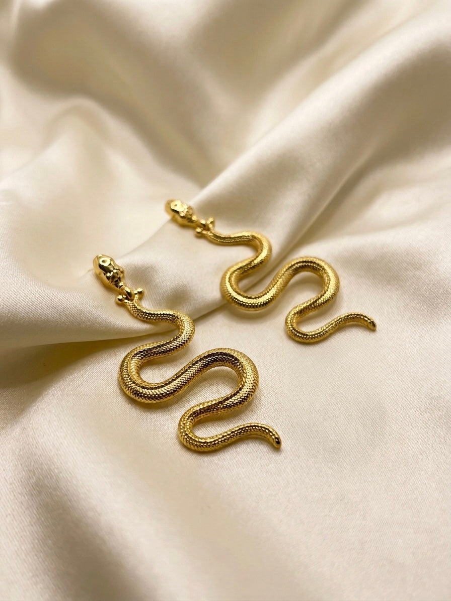 Lilith — Snake Earrings