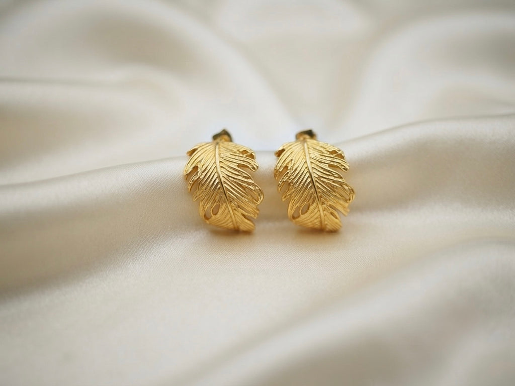 Plume — Boucles d'Oreilles Ear Cuff Plume OREPLINE