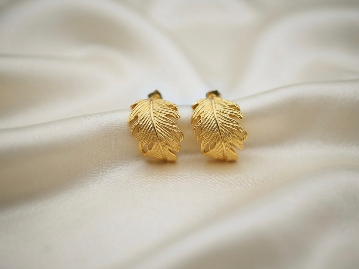 Plume — Boucles d'Oreilles Ear Cuff Plume OREPLINE