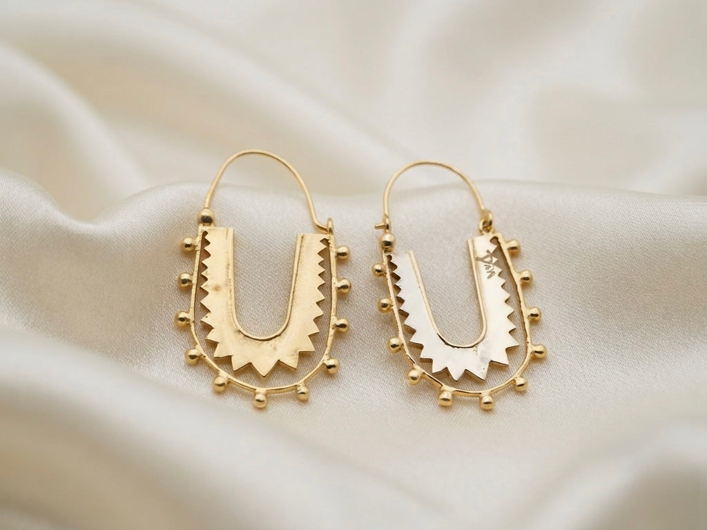 Soleil — Boucles d'Oreilles Ethniques OREPLINE