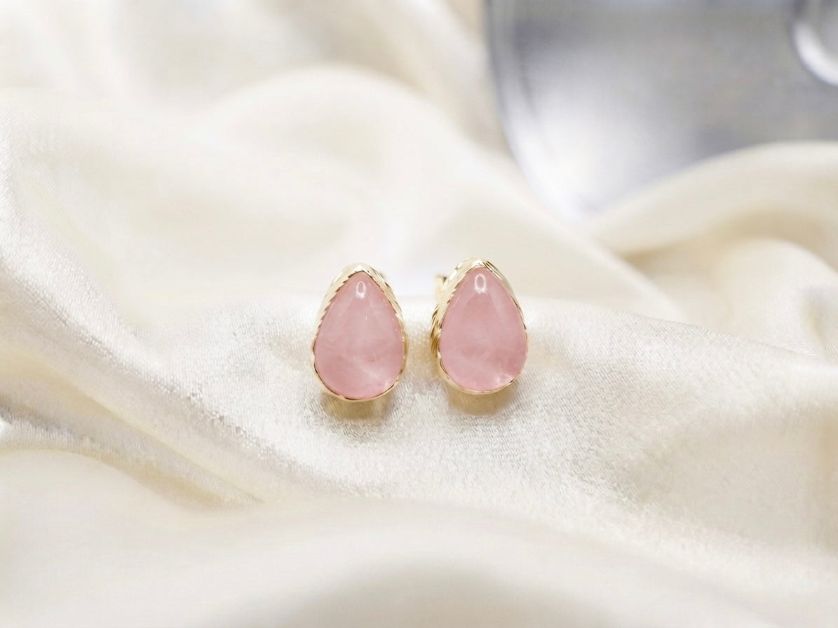 Teardrop — Stone Drop Earrings