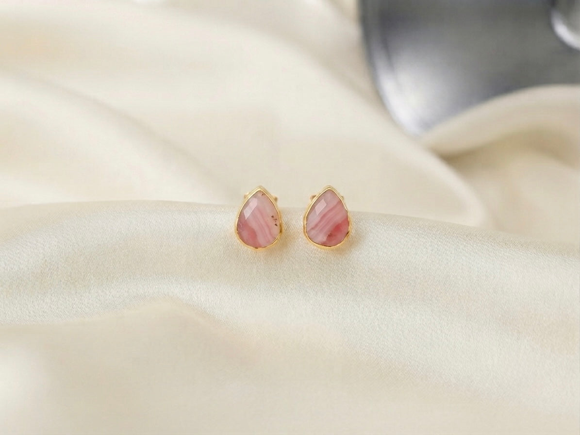 Teardrop — Stone Drop Earrings