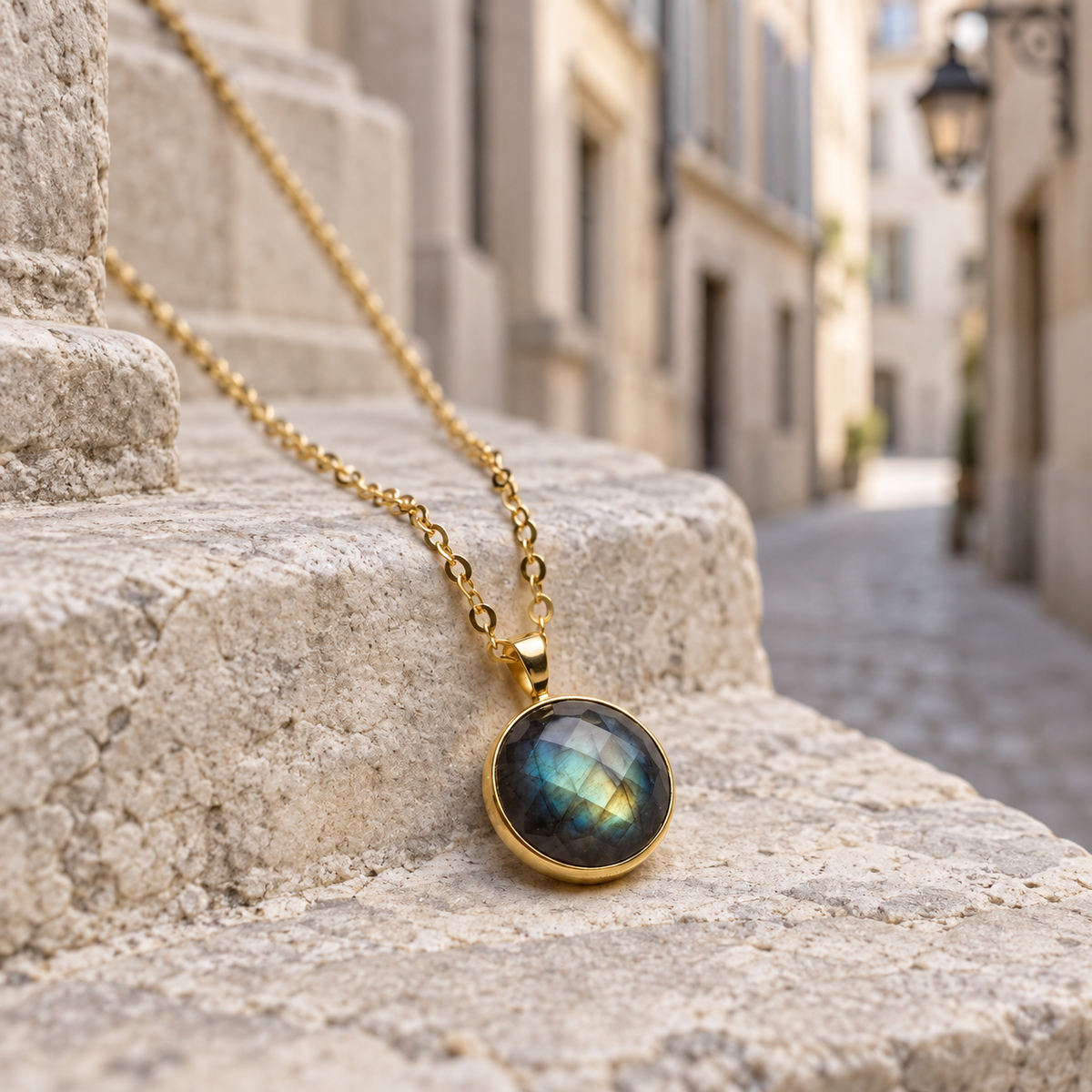 Iridis — Labradorite Necklace