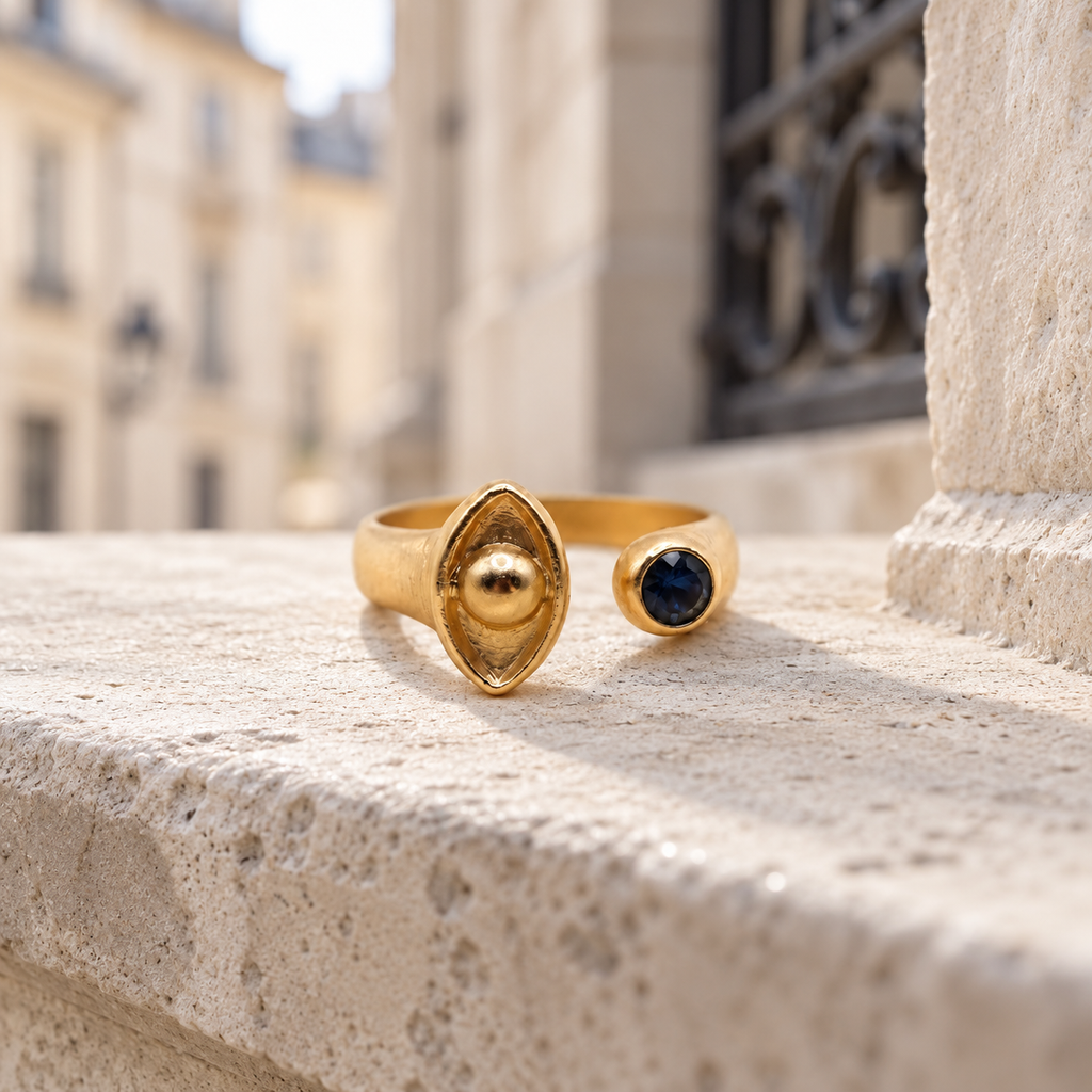 Oracle — Bague Œil avec Cristal