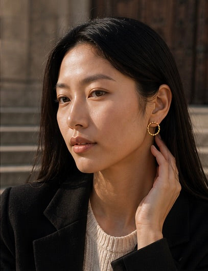 Twist — Twisted Hoop Earrings
