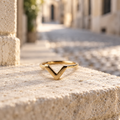 Victoire — Chevron Ring